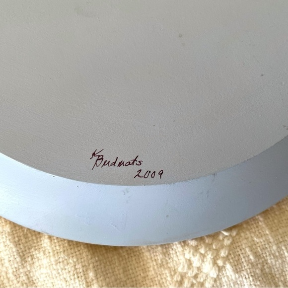 PRICE IS FIRM Hand Painted Candle Holder - Picture 7 of 7